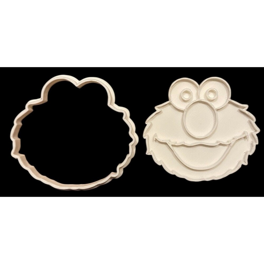 3D Printed Cookie Cutter - 3.5" Elmo #1021